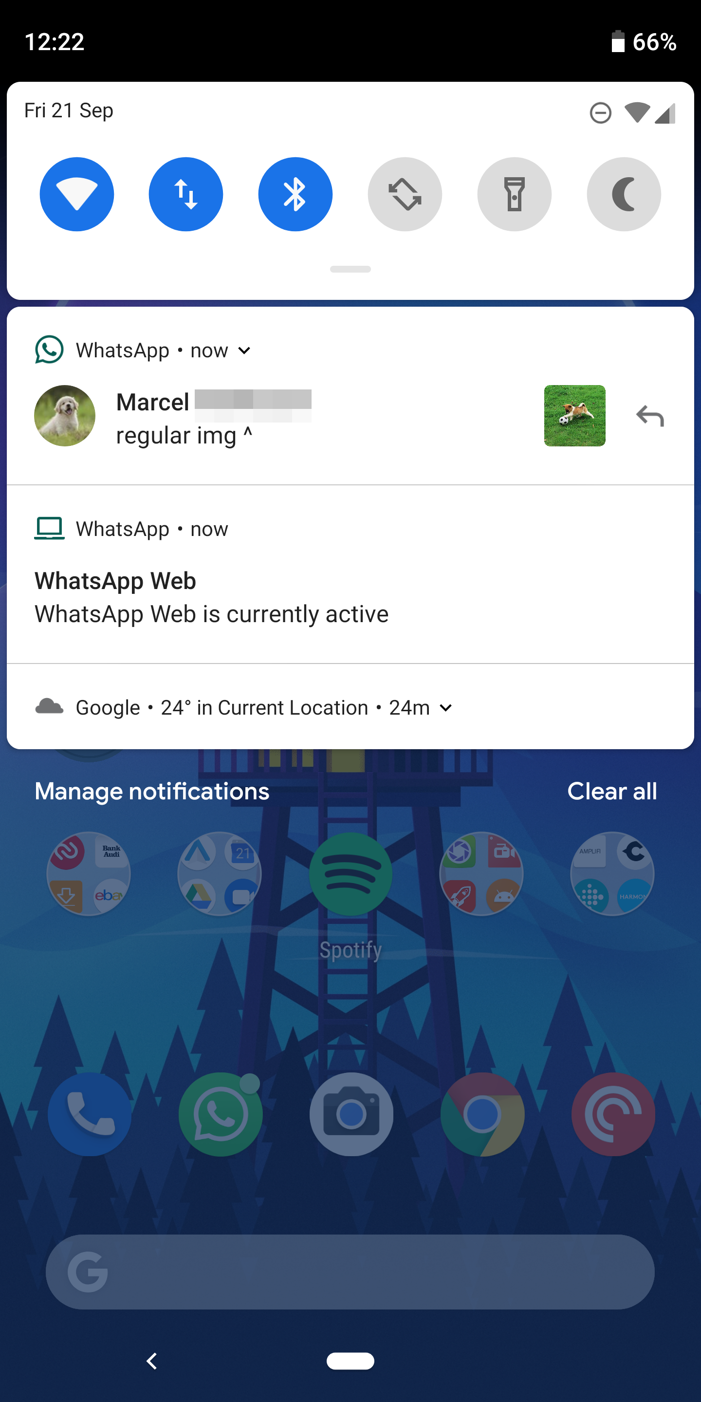 1440x2880 Whatsapp Adds Android Pie's Native Notification Inline Photos