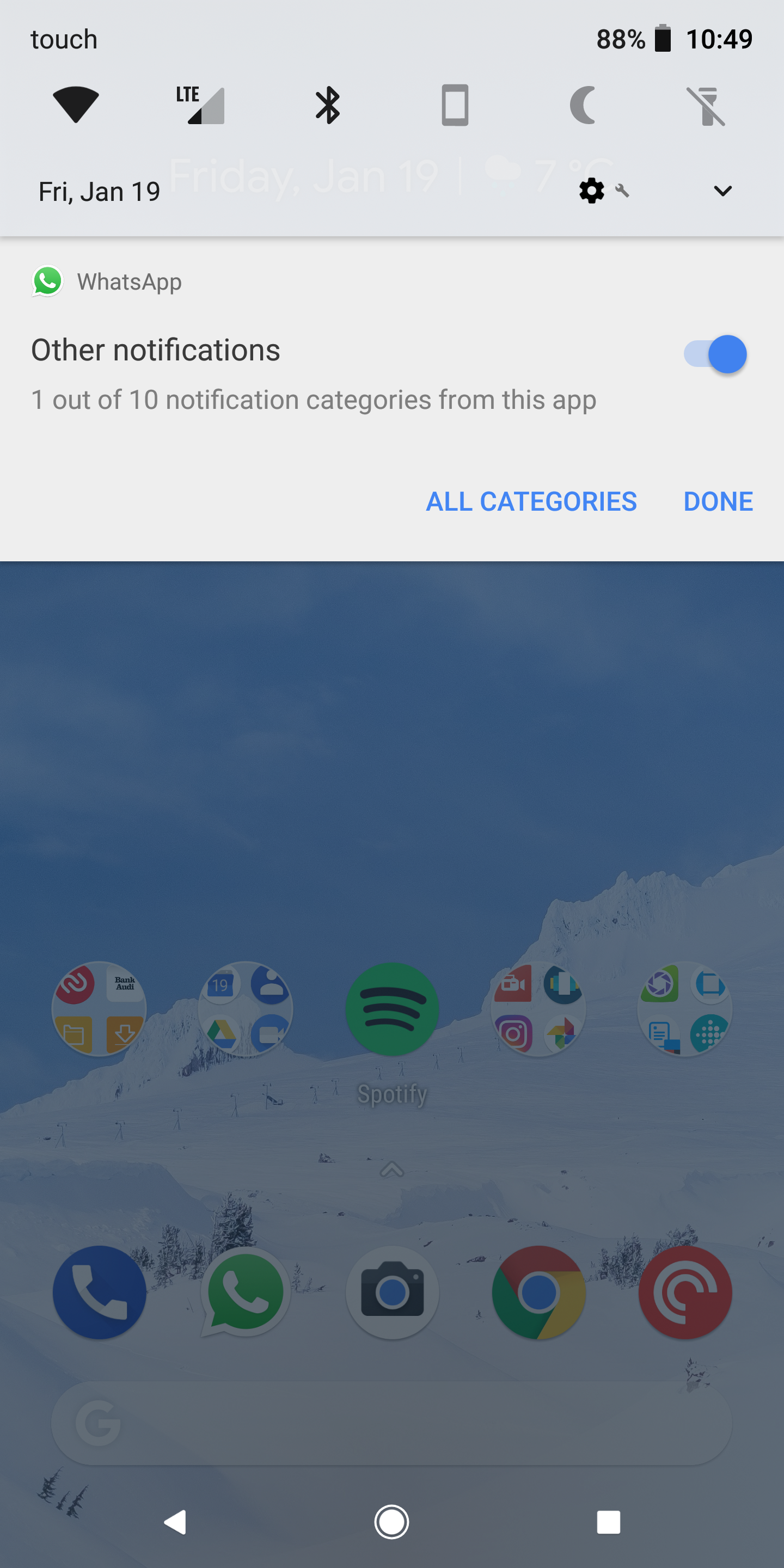 1440x2880 Whatsapp Adds Notification Channels On Android Oreo So You Can