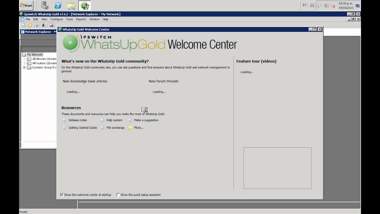 1280x720 Videotutorial Y Puesta En Marcha De Whatsup Gold