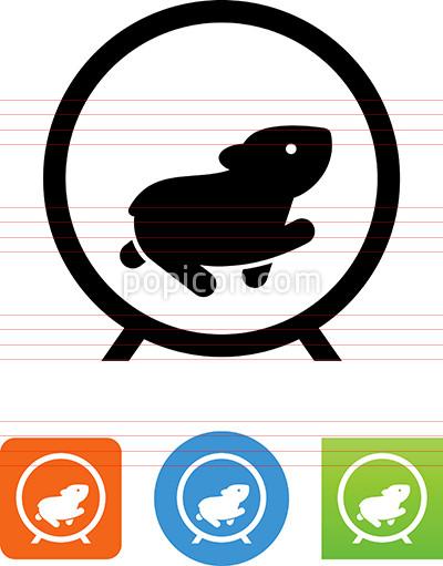 400x511 Hamster Wheel Icon