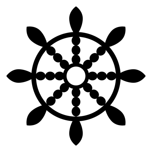 512x512 Buddhist Dharma Wheel Icon