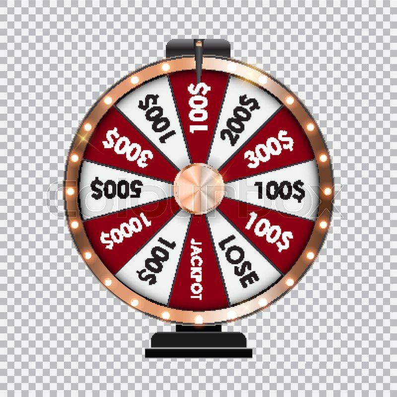 800x800 Wheel Of Fortune, Lucky Icon With Stock Vector Colourbox
