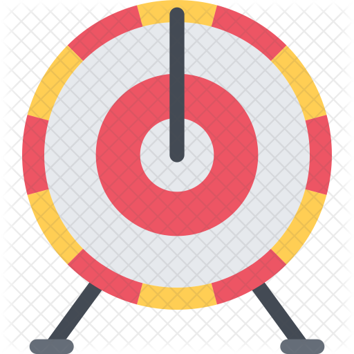 512x512 Wheel Of Fortune Icon Of Flat Style