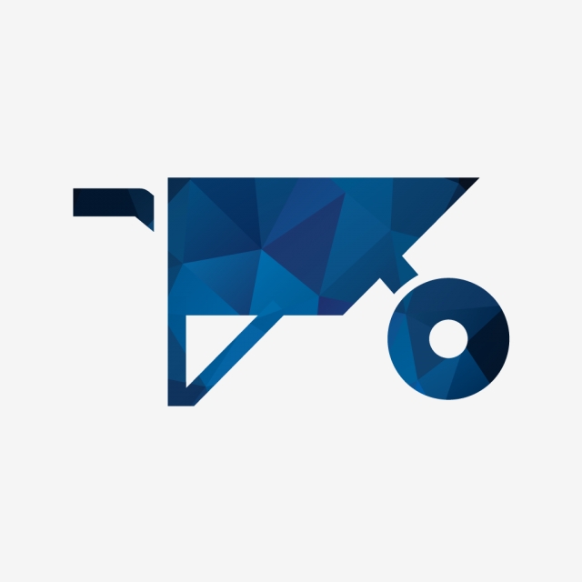 640x640 Vector Wheelbarrow Icon, Wheelbarrow, Trolley, Construction Png