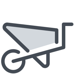 256x256 Wheelbarrow Icon