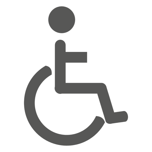 512x512 Patient On Wheelchair Icon