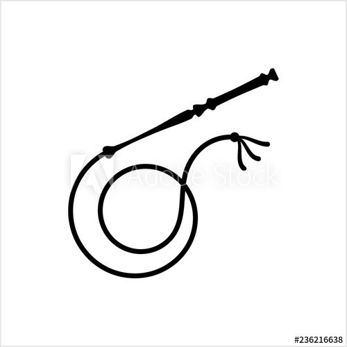 500x500 Whip Icon, Riding Whip Icon
