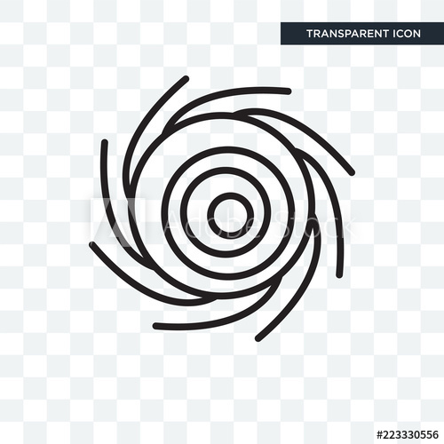 500x500 Whirlpool Vector Icon Isolated On Transparent Background