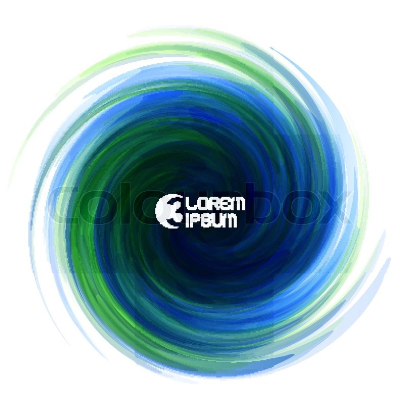 800x800 Colorful Abstract Icon Dynamic Flow Stock Vector Colourbox