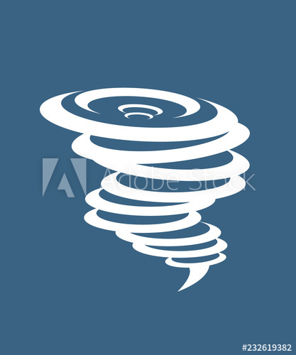 417x500 Tornado Icon Simple Illustration Of Tornado Vector Icon For Web