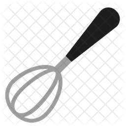 256x256 Whisk Icon Of Flat Style