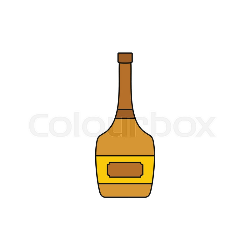 800x800 Whiskey Icon Cartoon Illustration Of Stock Vector Colourbox