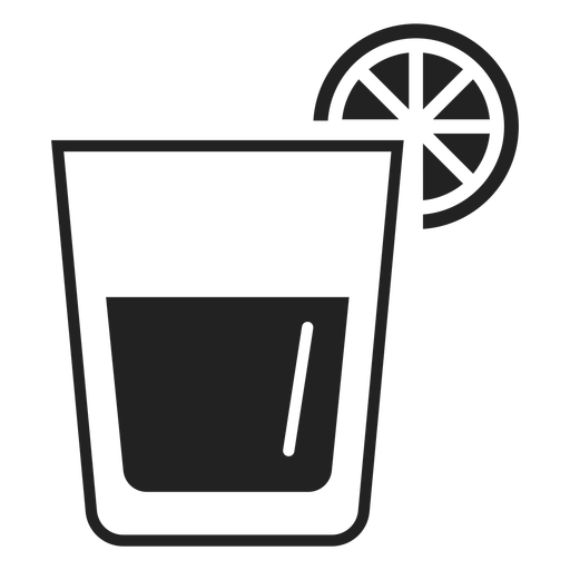 512x512 Whiskey Sour Cocktail Flat Icon