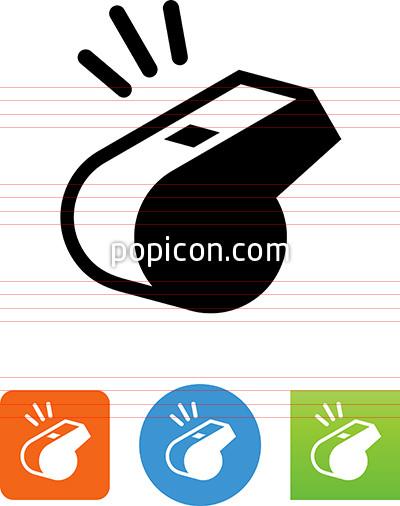 400x506 Coach's Whistle Icon
