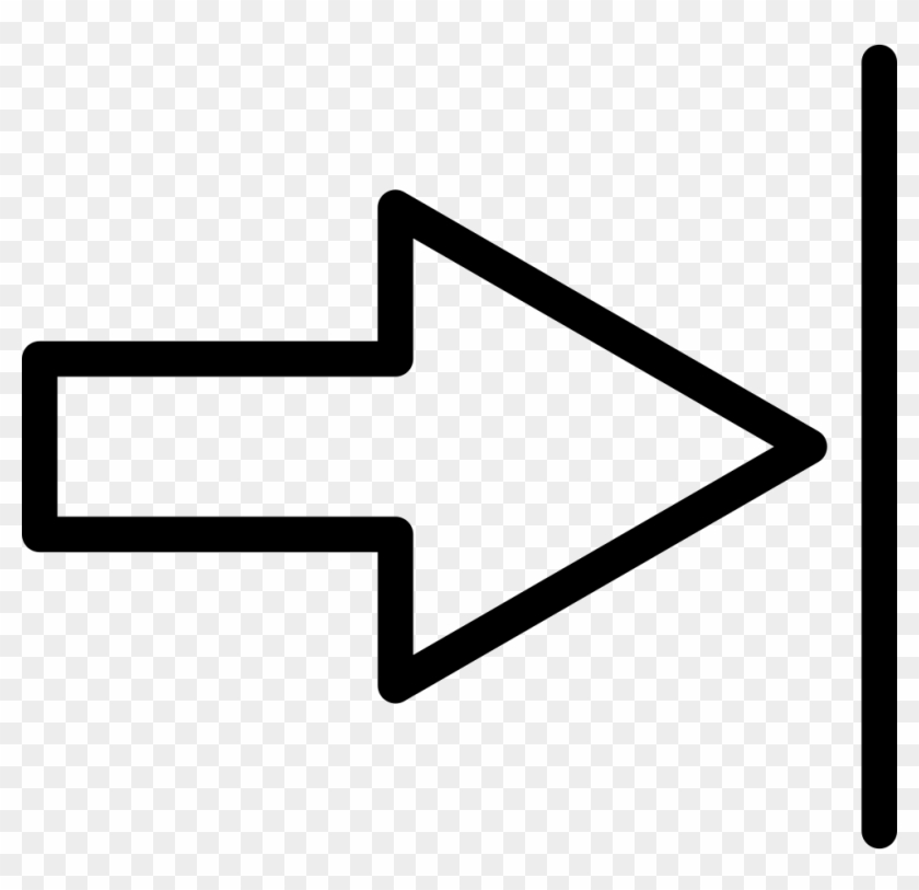 840x813 Last Track Arrow Outline Png Icon Free Download