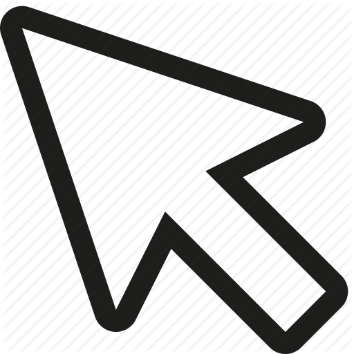 512x512 White Arrow, White Icon