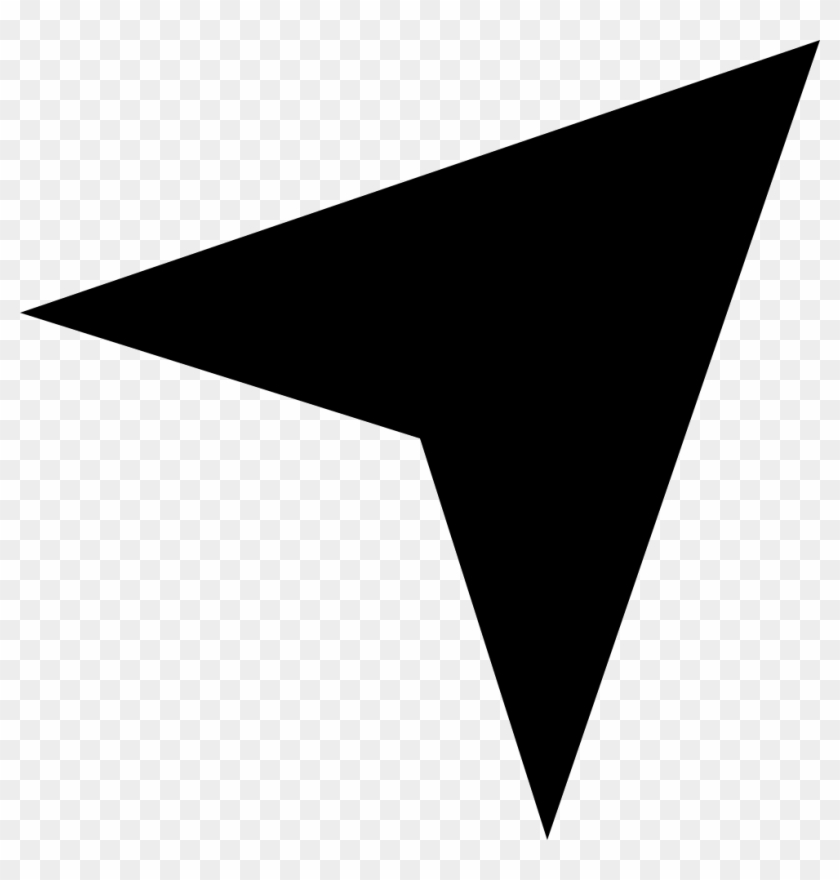 840x880 White Arrow Pointing Down Png