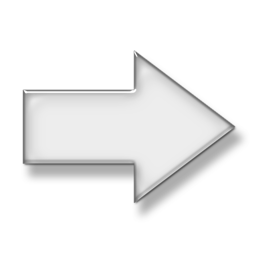 512x512 Soft White Right Arrow Icon