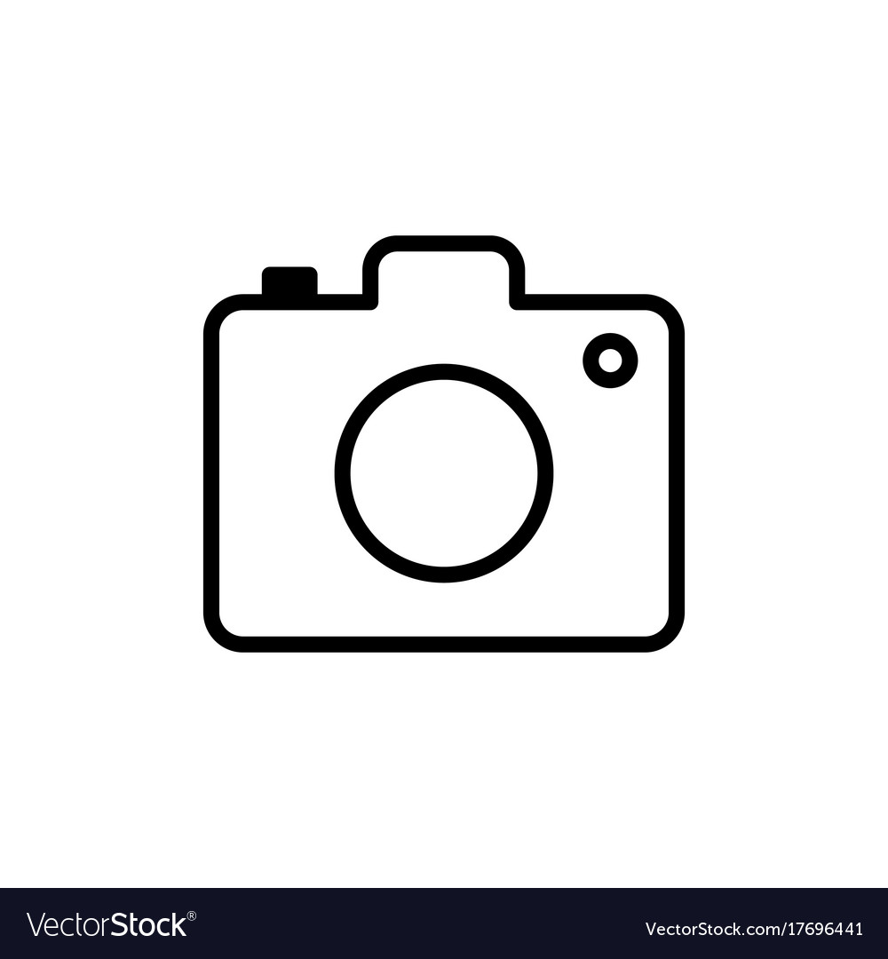 1000x1080 White Camera Icon