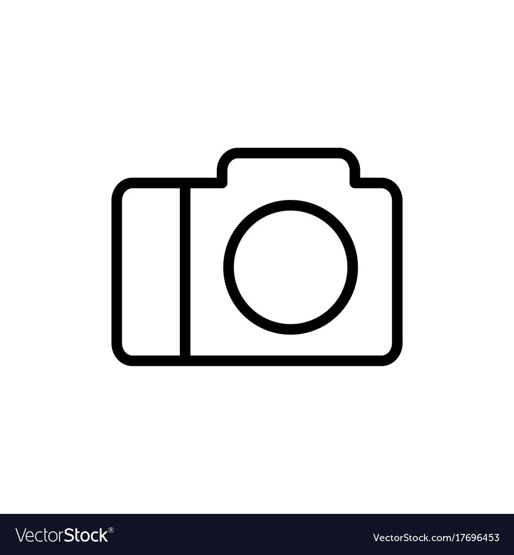 1000x1080 White Camera Icon Vector