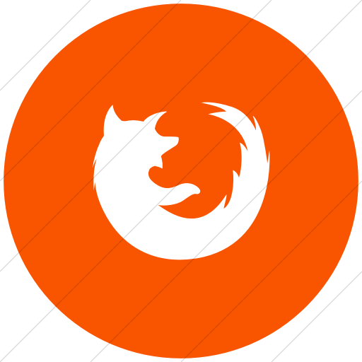 Iconsetc Flat Circle White On Orange Social Media Firefox Icon 512x512 Iconsetc Flat Circle White On Orange Social Media Firefox Icon