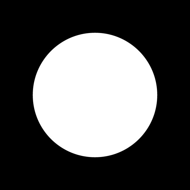 White Circle Icon at Collection of White Circle Icon