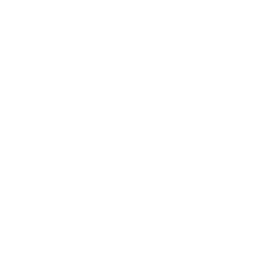 256x256 White Clock Icon