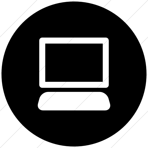 White Computer Icon at Vectorified.com | Collection of White Computer