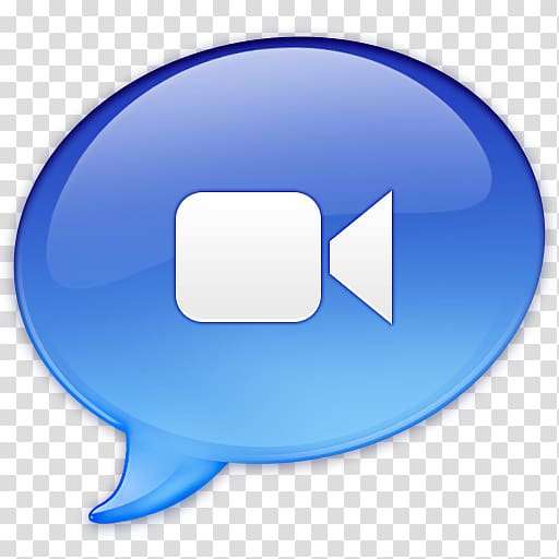 512x512 Blue And White Video Call Logo Electric Blue Computer Icon