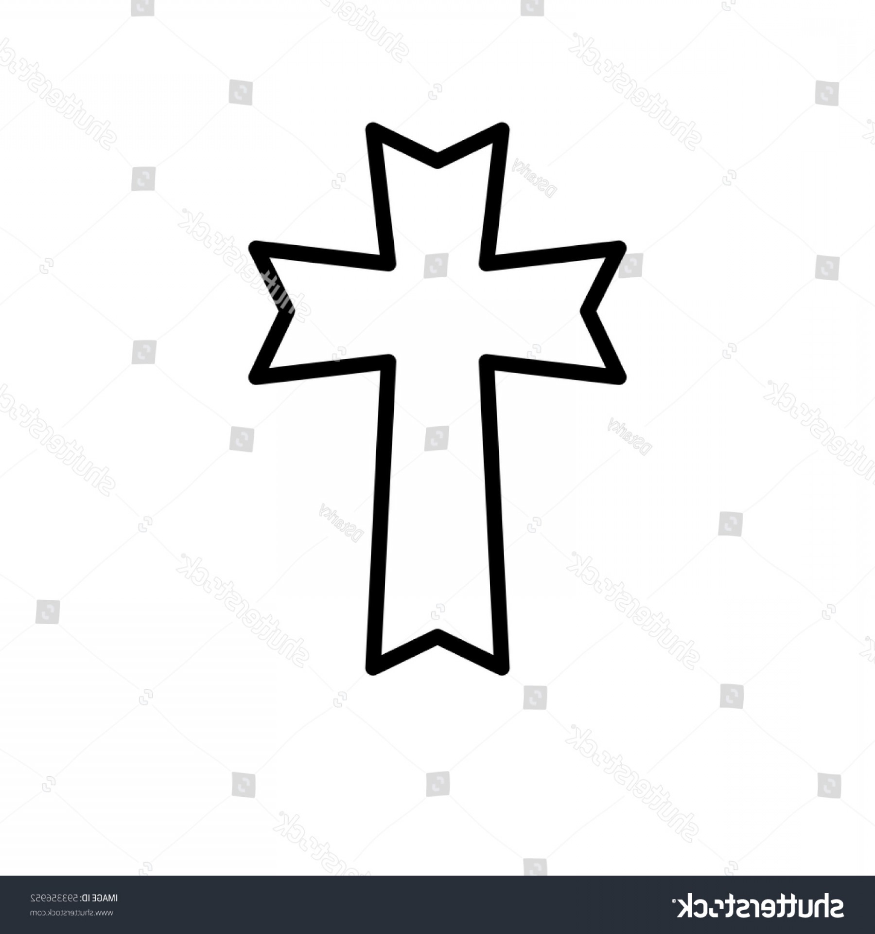 Christian Cross Vector Outline Soidergi 1800x1920 Christian Cross Vector Outline Soidergi