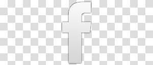 White Facebook Icon Transparent Background