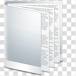 256x256 Aeon, Doc, White Folder Icon Transparent Background Png Clipart