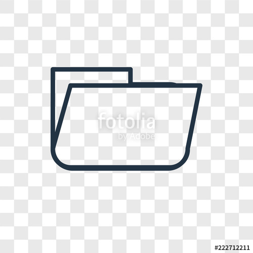 500x500 Folder Icons Isolated On Transparent Background Modern