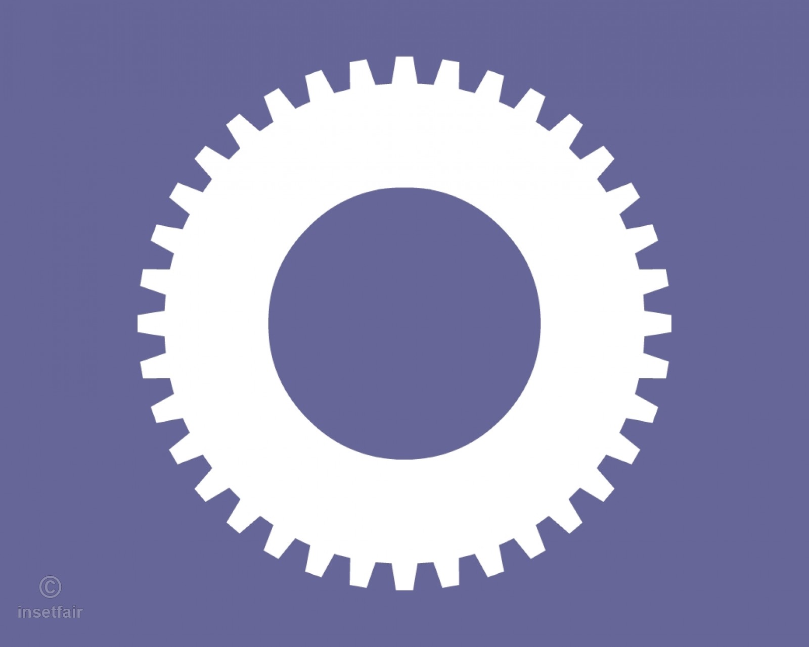 1600x1281 Mechanical Gear Flat White Icon Png Image Download