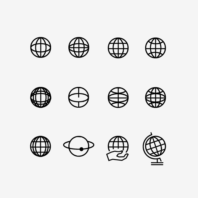 Icon Black And White Globe Icon, Icon, Black And White Color 640x640 Icon Black And White Globe Icon, Icon, Black And White Color