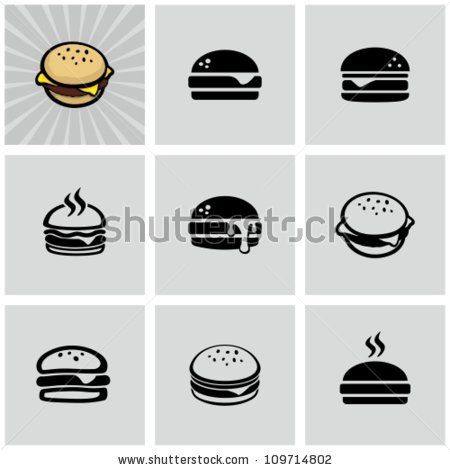 450x470 Hamburger Icons Set