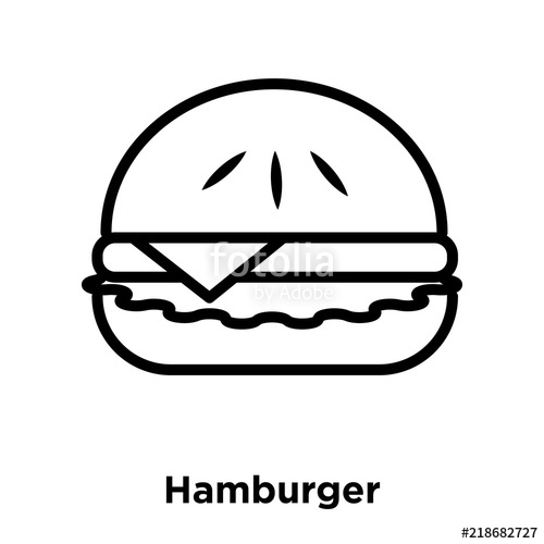 500x500 Hamburger Icon Isolated On White Background Modern And Editable