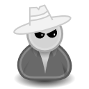 128x128 New Icon White Hat