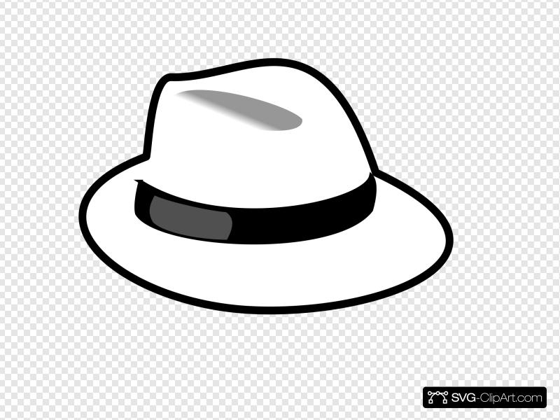 800x600 White Hat Clip Art, Icon