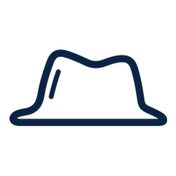 256x256 White Hat Icon Seo Iconset Designbolts