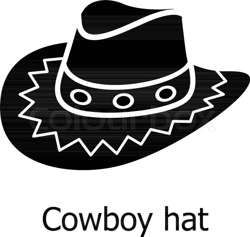800x760 Cowboy Hat Icon Simple Illustration Stock Vector Colourbox