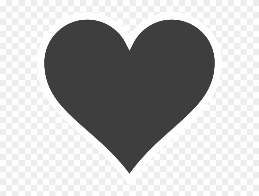 Grey Heart White Outline Clip Art At Vector Clip Art 840x637 Grey Heart White Outline Clip Art At Vector Clip Art