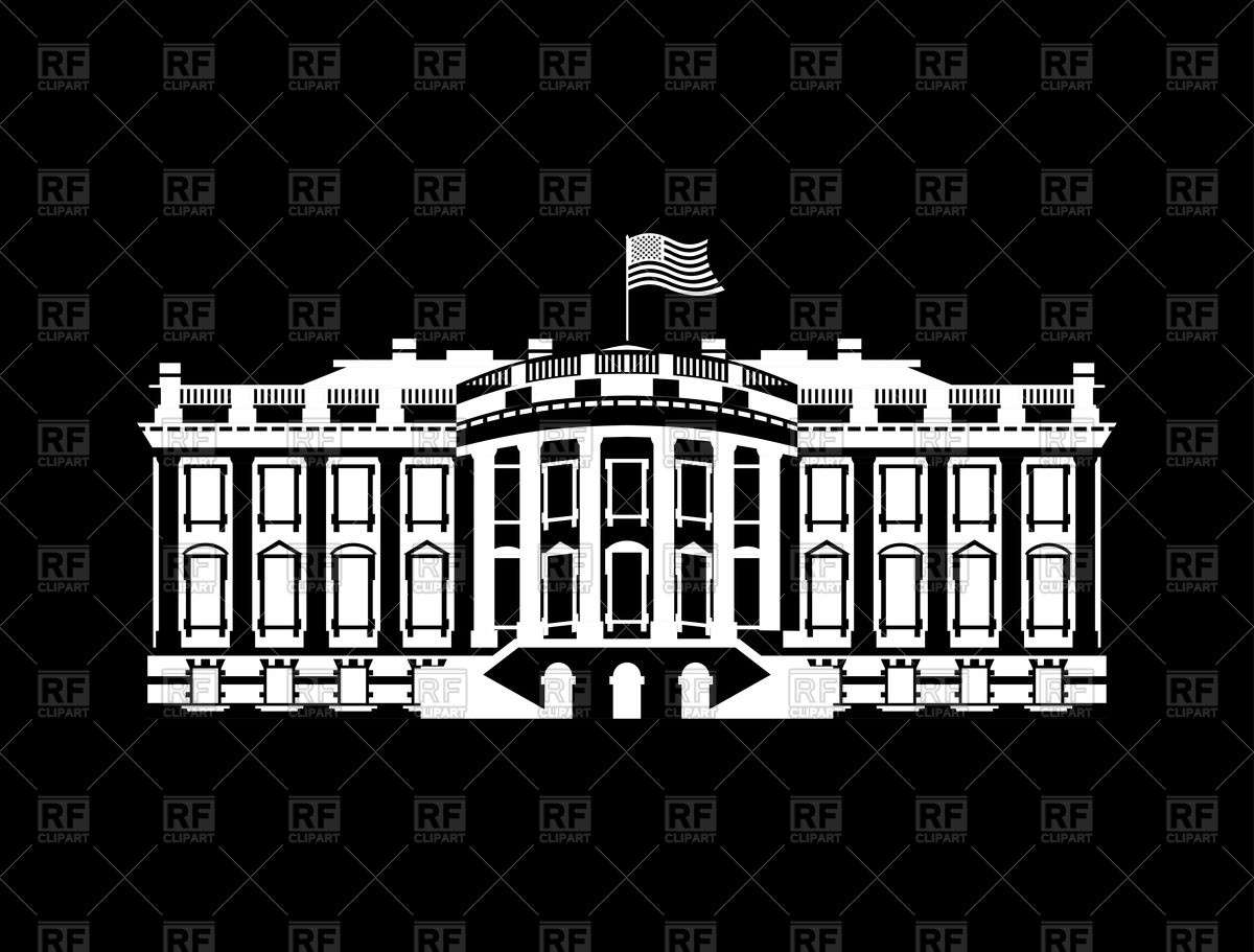 Us White House Sign Icon Vector Image Of Architecture, Buildings 1200x911 Us White House Sign Icon Vector Image Of Architecture, Buildings