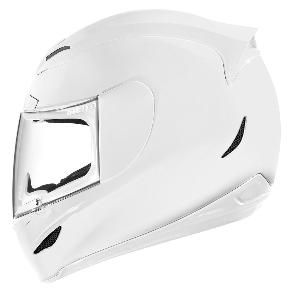 White Icon Helmet