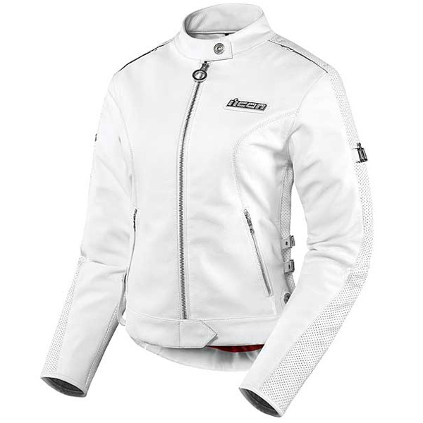 600x600 Motorcycle Jackets Woman Celebrate Icon Hella Leather Jacket White
