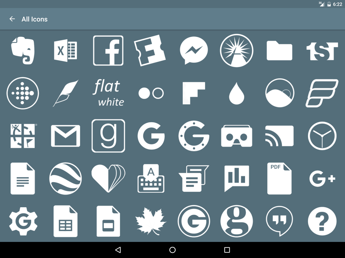 1200x900 Flat White Icon Pack Apk Thing