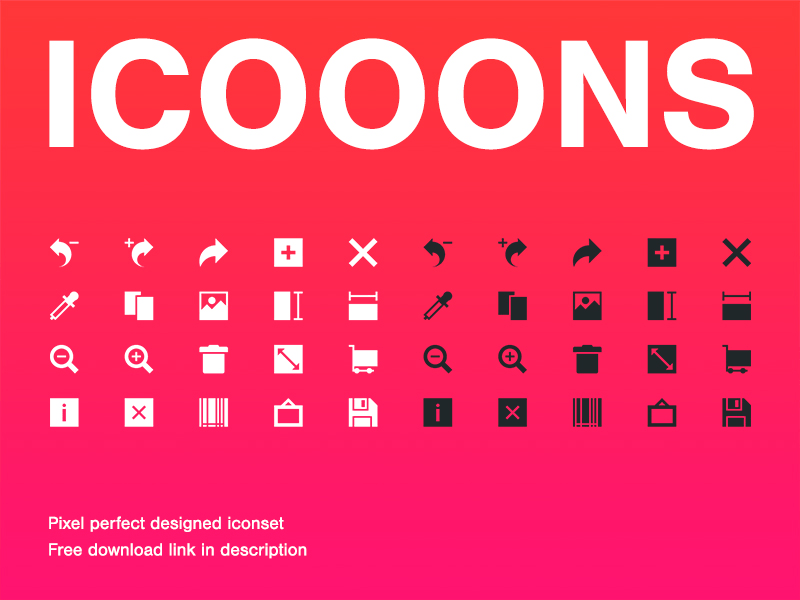 800x600 Blackwhite Icon Pack Freebie