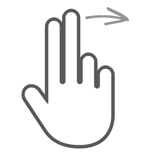512x512 Touch Gestures Icon