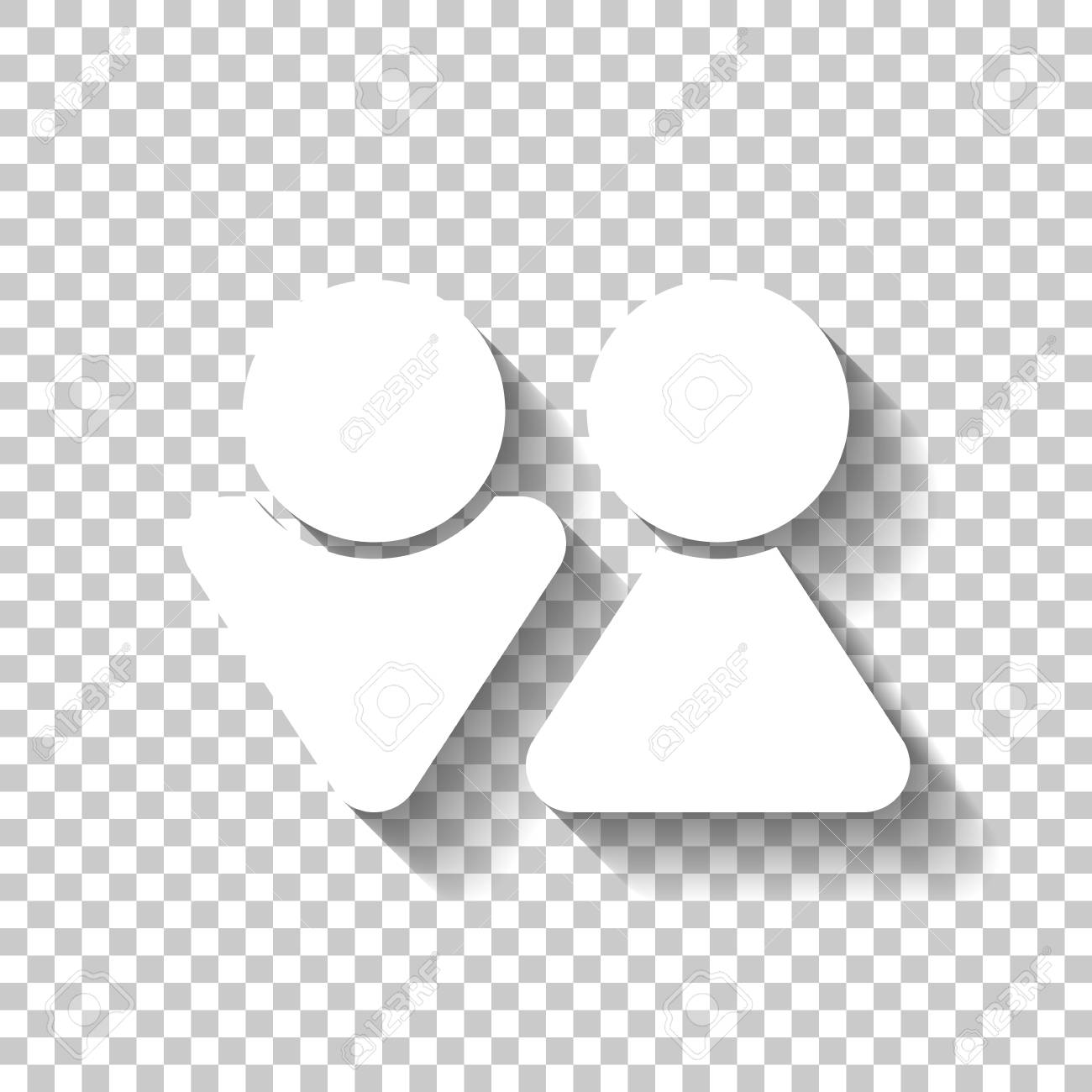 1300x1300 Female Icon Transparent Background