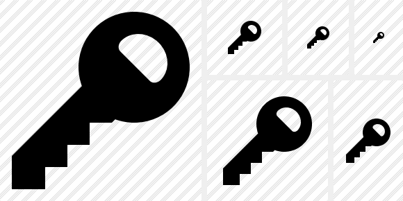 580x290 Key Icon Symbol Black Professional Stock Icon And Free Sets